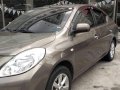 Brown 2014 Nissan Almera at 56000 km for sale -1