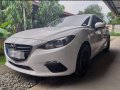 Selling White Mazda 3 2016 Sedan in Angeles -0