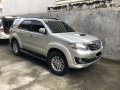 Selling Silver Toyota Fortuner 2013 Automatic Diesel at 90000 km -0