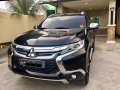 Black Mitsubishi Montero Sport 2016 at 72000 km for sale in Davao City -0
