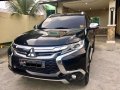 Black Mitsubishi Montero Sport 2016 at 72000 km for sale in Davao City -5