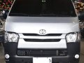 Silver 2017 Toyota Hiace Diesel Manual for sale in Quezon City -1