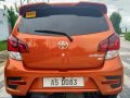 Orange Toyota Wigo 2018 Automatic at 10000 km for sale  -2