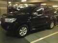 Selling Black Toyota Fortuner 2009 at 81000 km -1