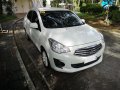 Selling White Mitsubishi Mirage G4 2017 Manual Gasoline at 16000 km -0