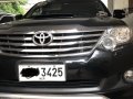 Sell Black 2012 Toyota Fortuner at 66000 km in Pasig -0
