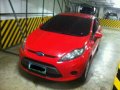 Red 2013 Ford Fiesta at 70000 km for sale in Metro Manila -2