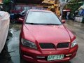 Red Mitsubishi Lancer 2003 Manual Gasoline for sale -0