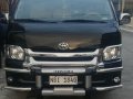 Selling Black Toyota Hiace 2017 Automatic in Las Pinas -1