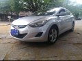 Silver 2012 Hyundai Elantra for sale in Metro Manila -1