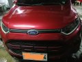 Red Ford Ecosport 2014 at 47000 km for sale -2