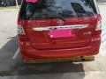 Sell Red 2014 Toyota Innova Manual at 63000 km -1