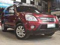 Red 2006 Honda Cr-V at 55000 km for sale in Quezon City -0