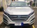 Silver 2017 Hyundai Tucson at 13000 km for sale in Metro Manila -1