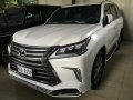 White Lexus Lx 2017 Automatic Diesel for sale-8