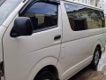 White Toyota Hiace 2018 Manual Diesel for sale -5