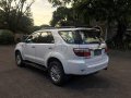 White Toyota Fortuner 2010 Automatic Diesel for sale-0