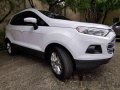White Ford Ecosport 2015 Manual Gasoline for sale-9
