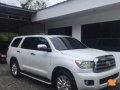 White Toyota Sequoia 2010 Automatic Gasoline for sale-6