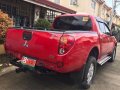 Red Mitsubishi Strada 2014 Automatic Diesel for sale -4