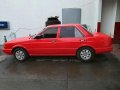 Red Nissan Sentra 1990 Manual Gasoline for sale-1