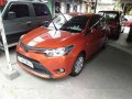 Orange Toyota Vios 2018 Automatic Gasoline for sale -2