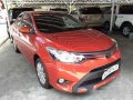 Orange Toyota Vios 2018 Automatic Gasoline for sale -3