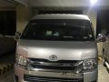 Silver Toyota Hiace 2016 at 21000 km for sale -3