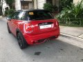 Red Mini Cooper 2017 Automatic Gasoline for sale -5