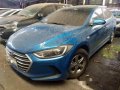 Blue Hyundai Elantra 2018 Manual Gasoline for sale-2