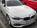 White Bmw 420D 2017 at 9200 km for sale-3