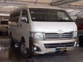 Selling White Toyota Hiace 2013 Automatic Diesel at 47000 km -9