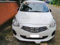 Selling White Mitsubishi Mirage G4 2018 Manual Gasoline at 6004 km -0