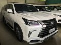 White Lexus Lx 2017 Automatic Diesel for sale-0