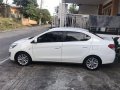 White Mitsubishi Mirage G4 2017 Automatic Gasoline for sale-2