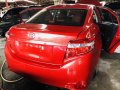 Red Toyota Vios 2016 Manual Gasoline for sale -2