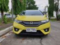 Yellow Honda Jazz 2015 Hatchback at 45000 km for sale -5