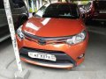 Orange Toyota Vios 2018 Automatic Gasoline for sale -2