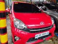 Red Toyota Wigo 2016 for sale in Quezon City-7