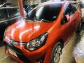 Orange Toyota Wigo 2018 for sale in Quezon City -3