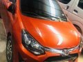 Orange Toyota Wigo 2018 for sale in Quezon City -4