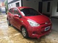 Red Hyundai Grand i10 2015 at 22000 km for sale-3