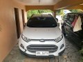 White Ford Ecosport 2015 Manual Gasoline for sale -7