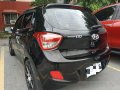 Black Hyundai Grand i10 2014 Manual Gasoline for sale-6