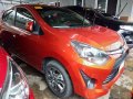 Orange Toyota Wigo 2018 Manual Gasoline for sale -7