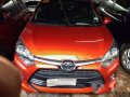 Orange Toyota Wigo 2018 Manual Gasoline for sale -8