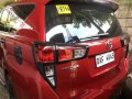 Red Toyota Innova 2017 Manual Diesel for sale-1