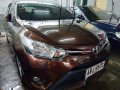 Brown Toyota Vios 2015 Automatic Gasoline for sale -0