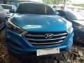 Selling Blue Hyundai Tucson 2018 Automatic Gasoline-3