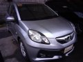 Silver Honda Brio 2016 for sale in Cainta -0